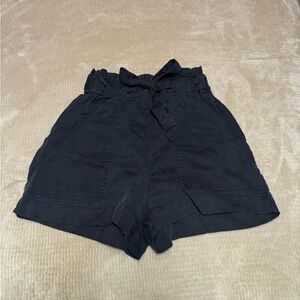 H&M High Waist Black Women's Shorts